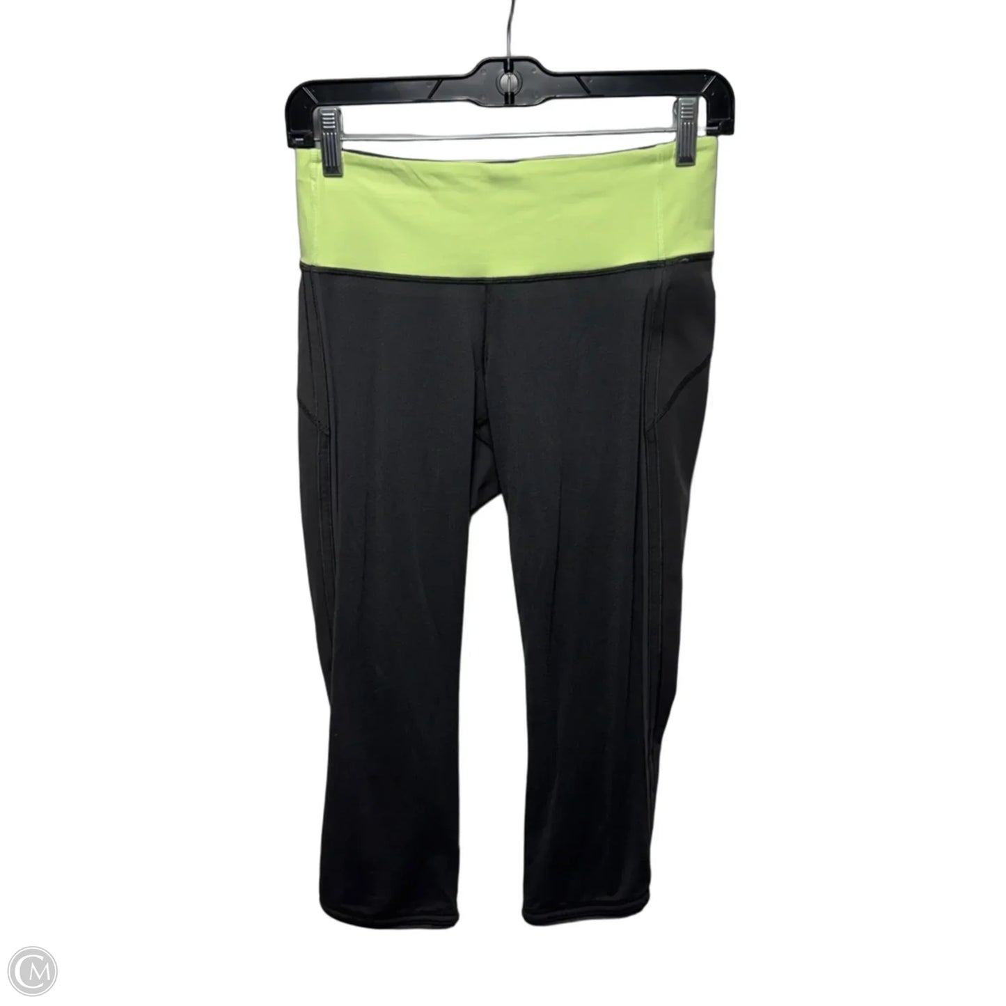 Athletic Capris By Lululemon In Grey, Size: 6