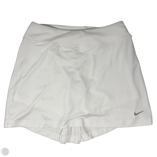 Detachable Shorts Athletic Skort By Nike Apparel In White, Size: Xs