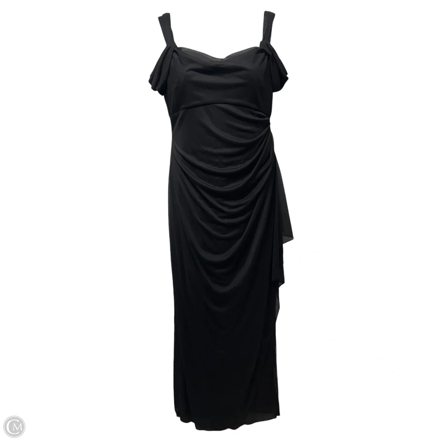 Dress Party Long By Alex Evenings In Black, Size: 10