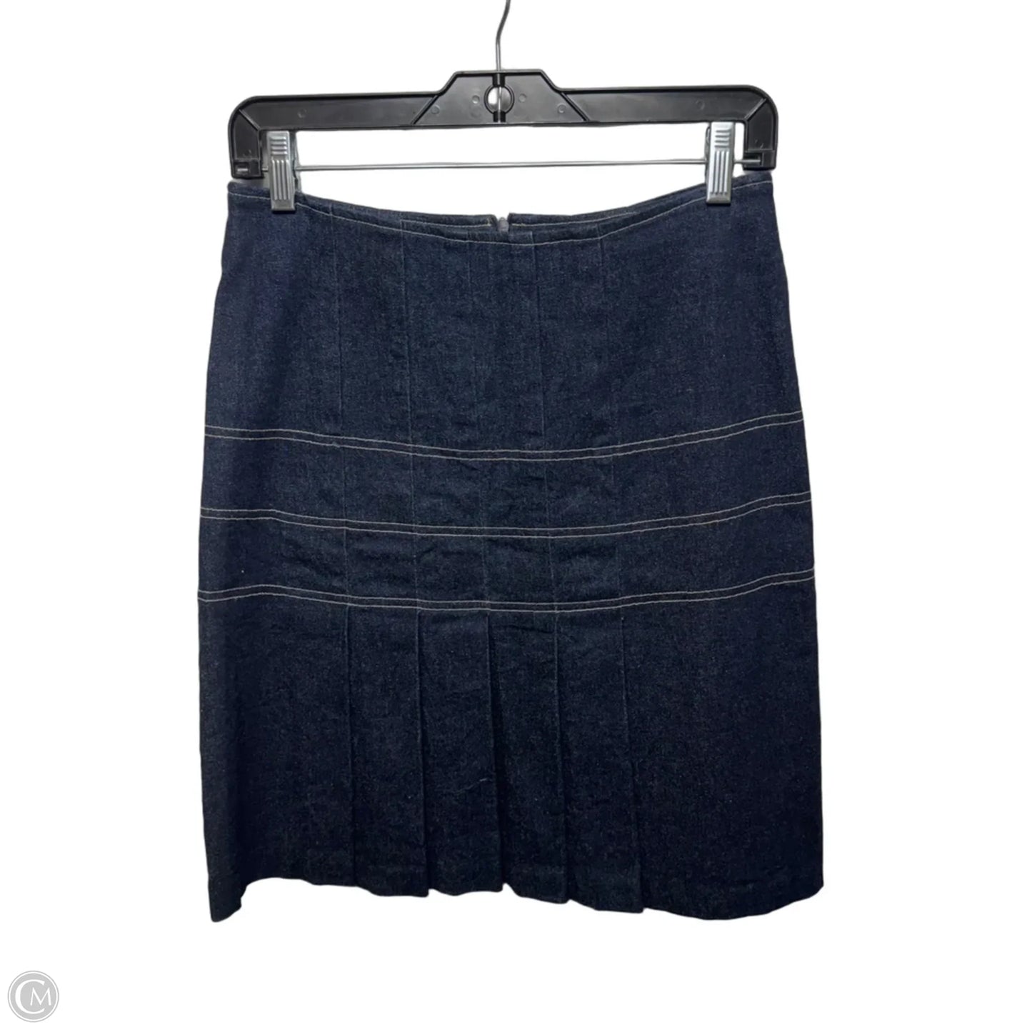 Skirt Mini & Short By Renfrew In Blue Denim, Size: 6