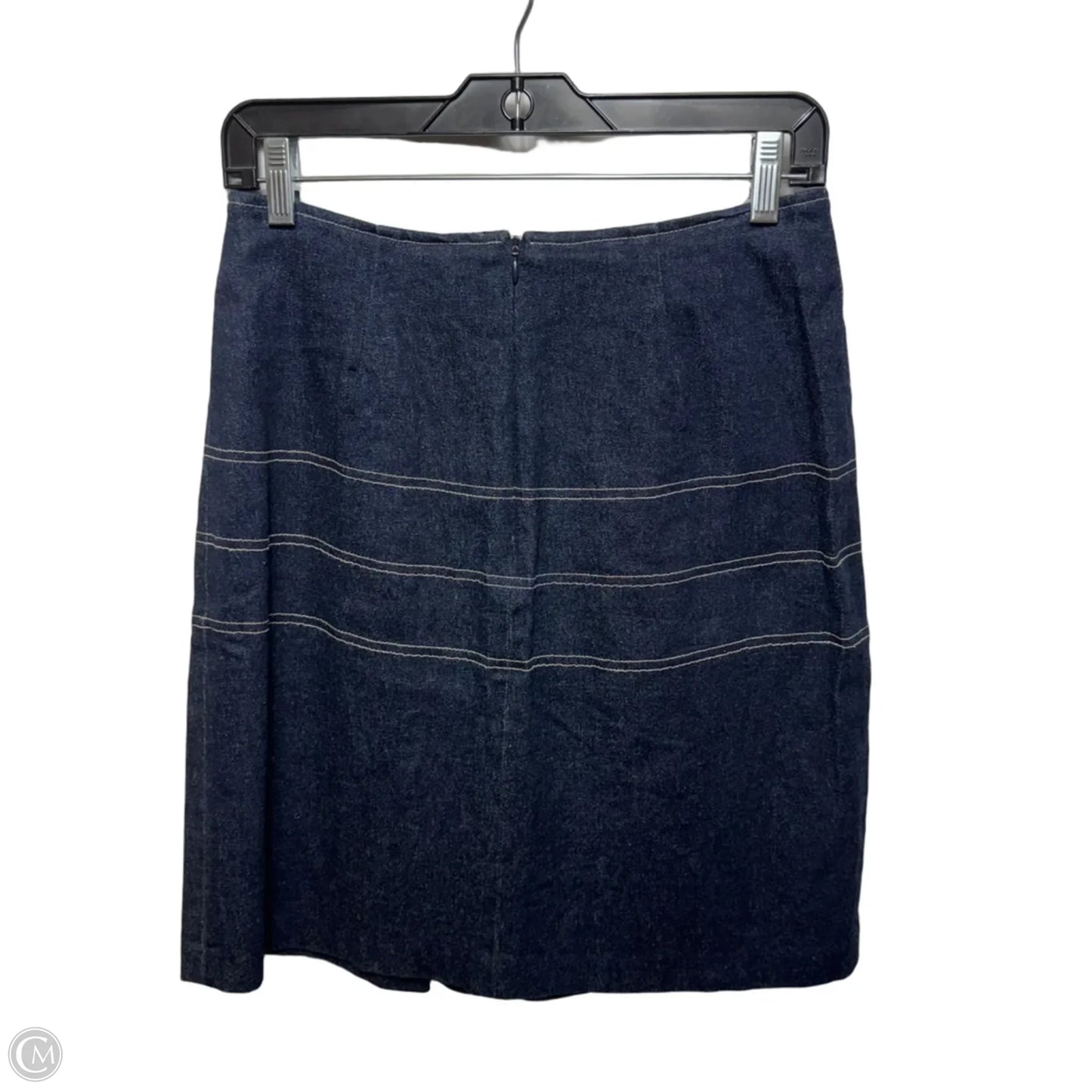 Skirt Mini & Short By Renfrew In Blue Denim, Size: 6