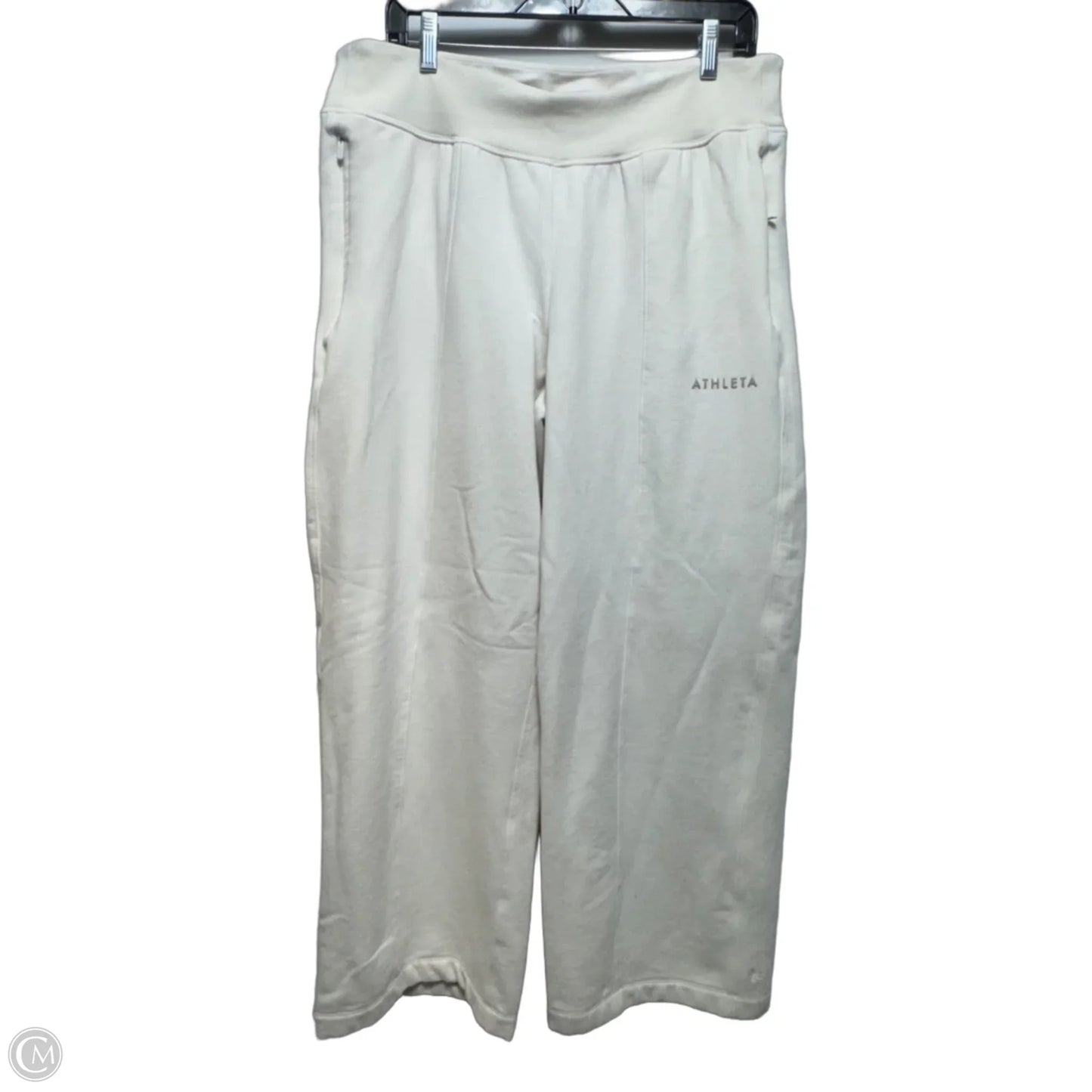 Athletic Pants By Athleta In Cream, Size: Xl