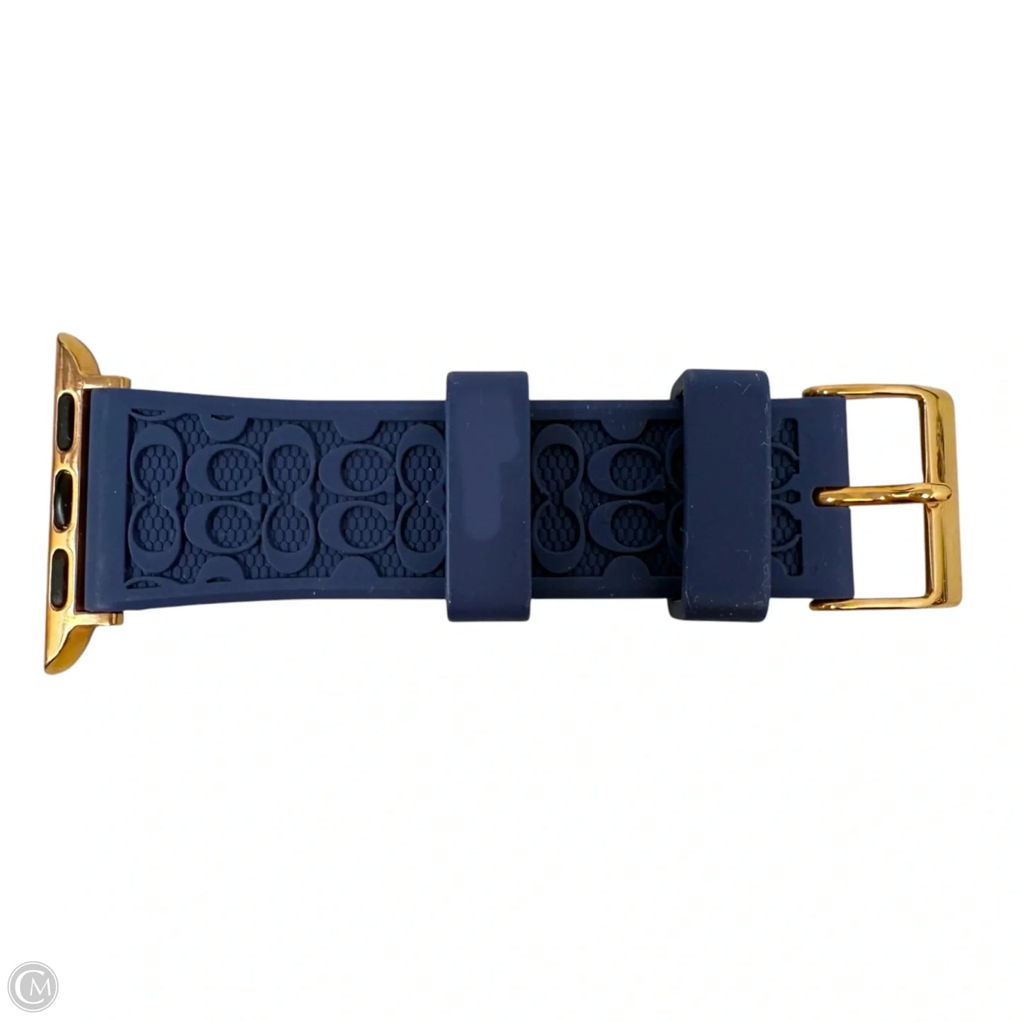 Signature C Silicone Apple Watch Strap By Coach