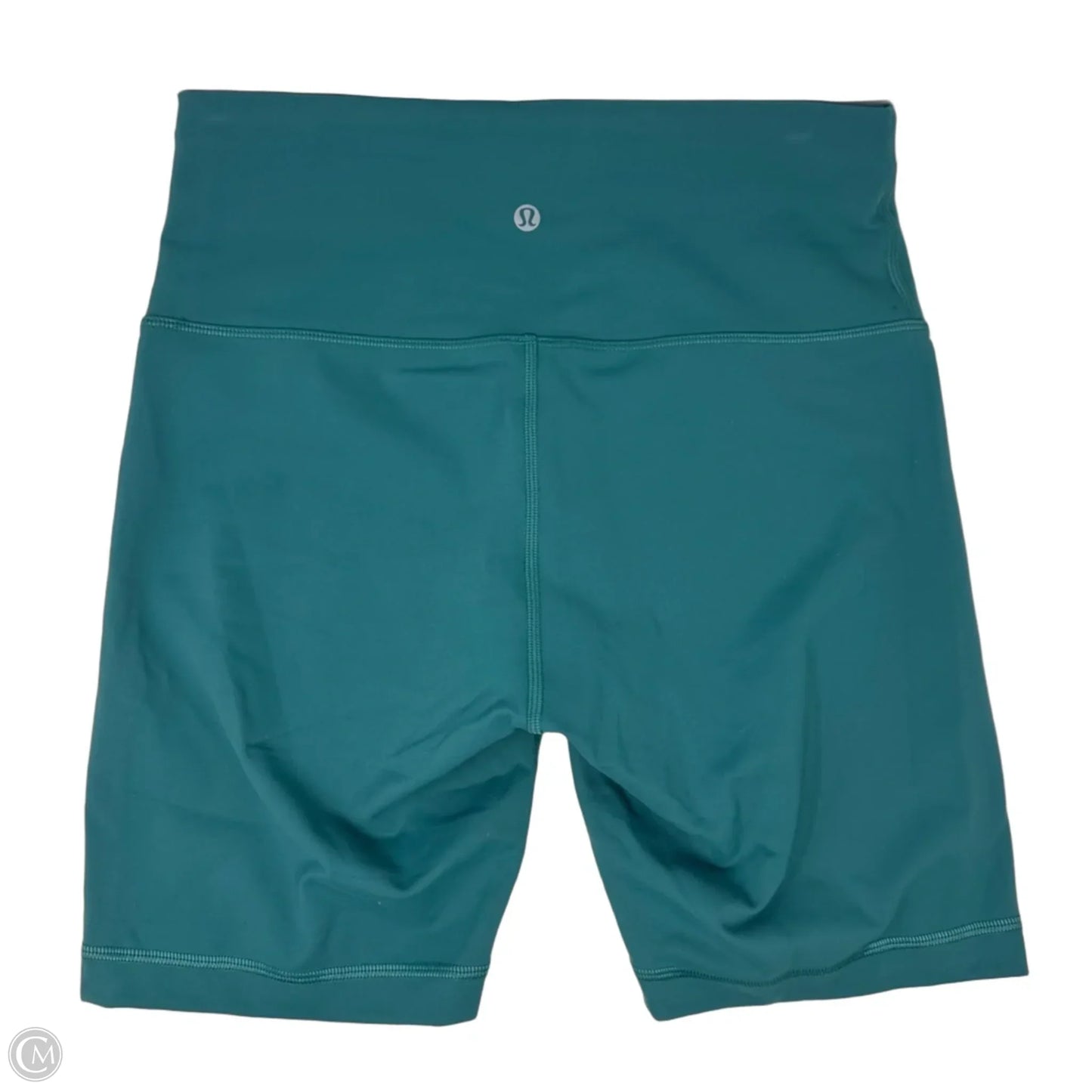 Athletic Shorts By Lululemon In Green, Size: 10