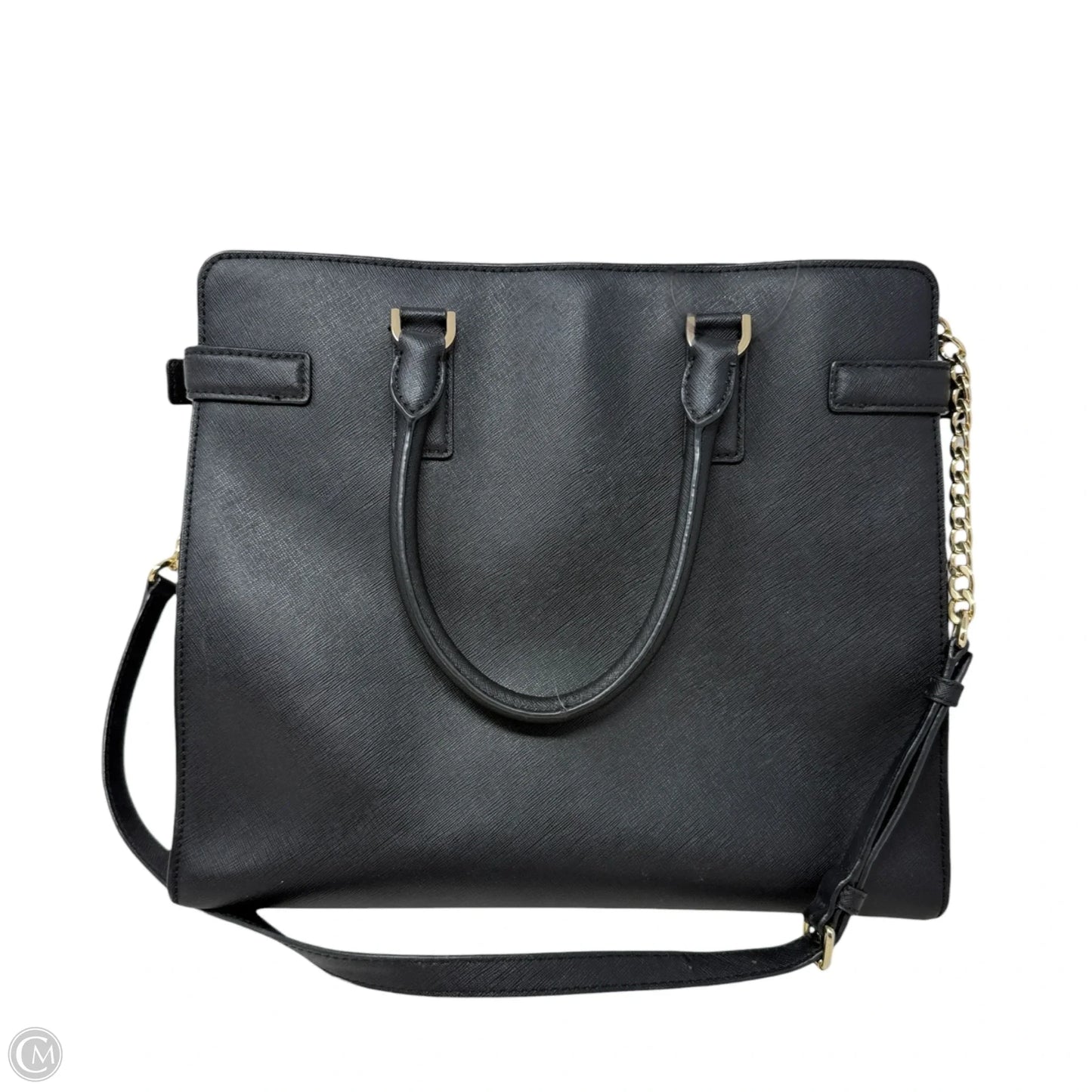 Handbag Leather By Michael By Michael Kors, Size: Medium