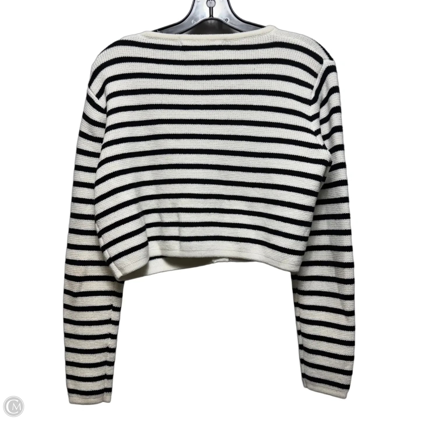 Sweater Cardigan By Altard State In Striped Pattern, Size: Xs
