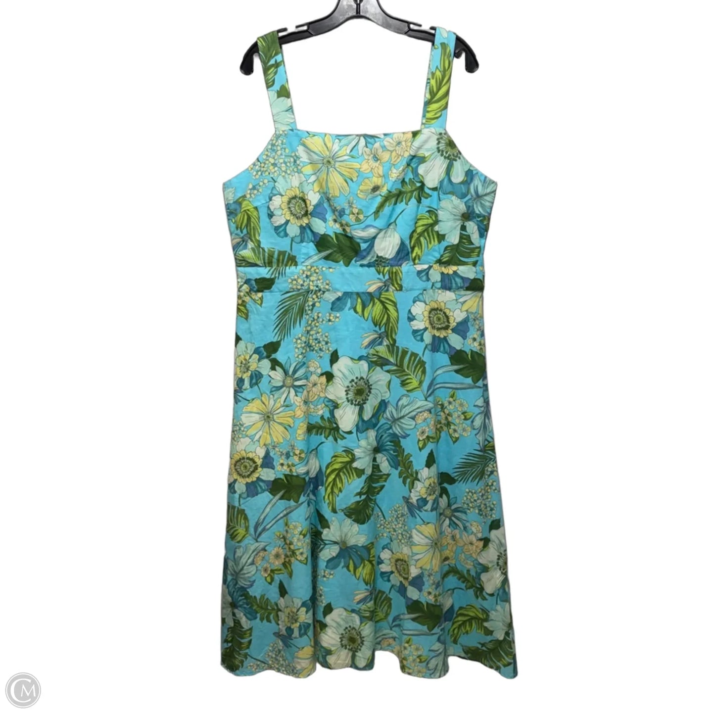 Dress Casual Maxi By Talbots In Floral Print, Size: 16