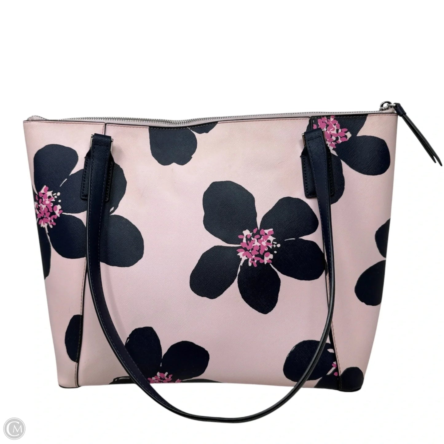 Cameron Grand Flora Pocket Tote Designer By Kate Spade, Size: Large