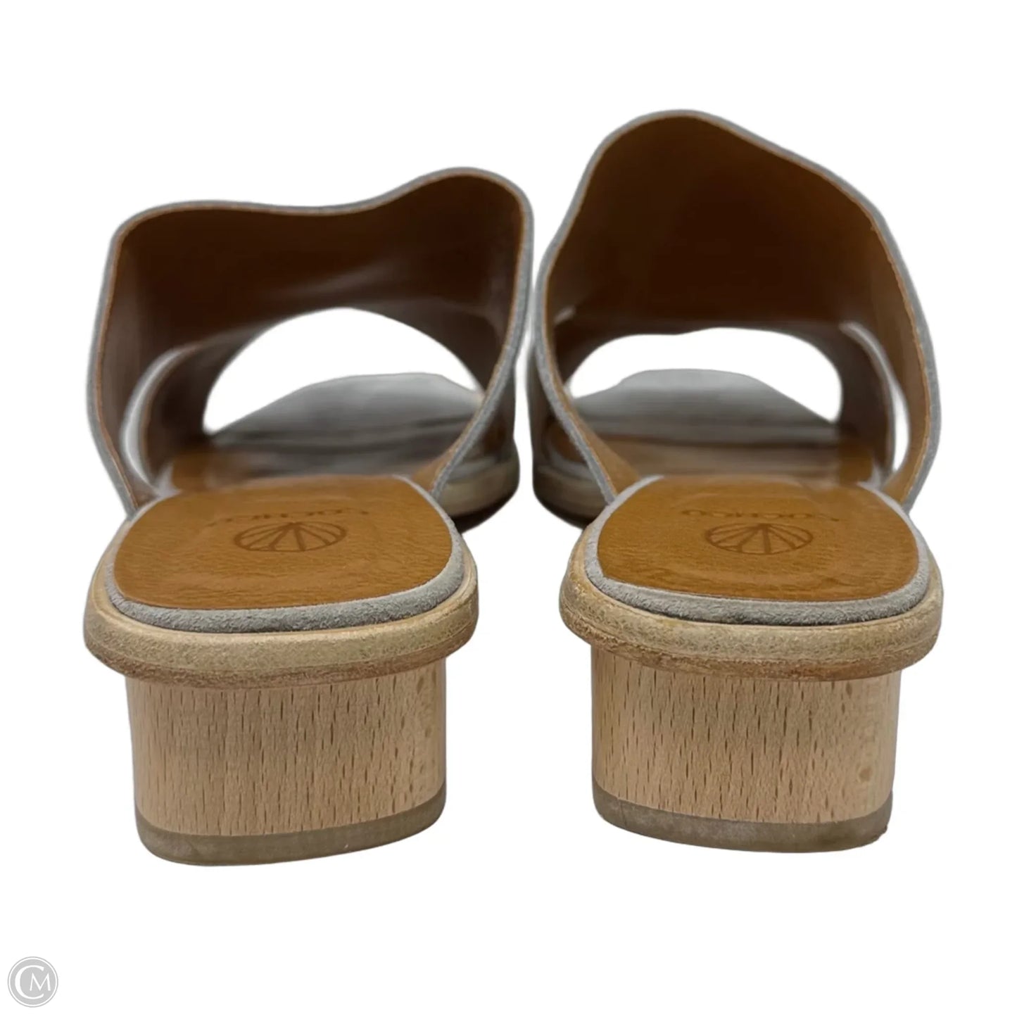 Kamille Suede Mule Sandals By Coclico In Grey, Size: 11 (41)