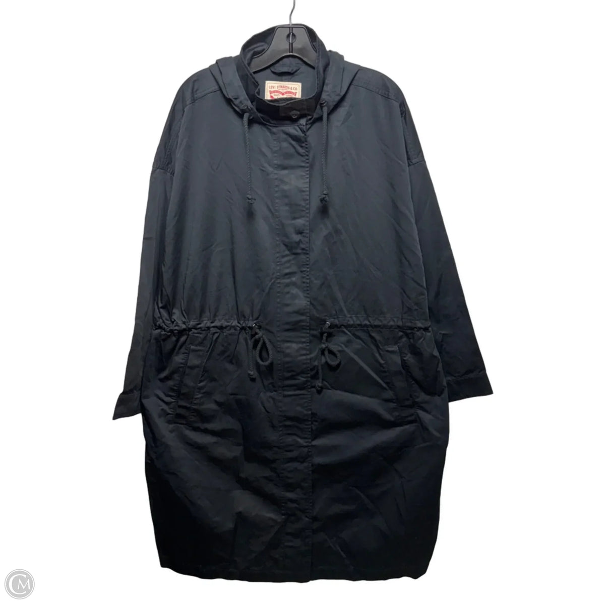 Coat By Levis In Black, Size: L