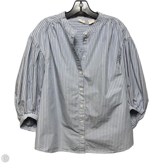 Top Long Sleeve By Levis In Striped Pattern, Size: Xl