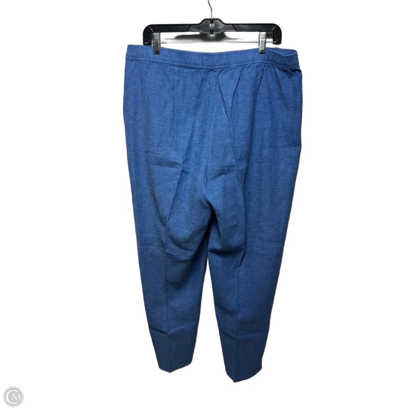 Pants Linen-Cotton Blend By Habitat In Blue, Size: Xl