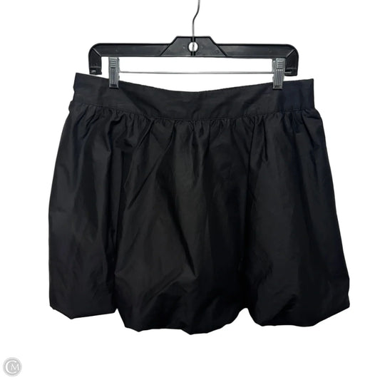 Bubble Skirt Mini & Short By Skies Are Blue In Black, Size: L