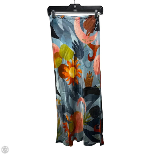 Skirt Maxi By NEVER FULLY DRESSED  In Multi-colored, Size: 2