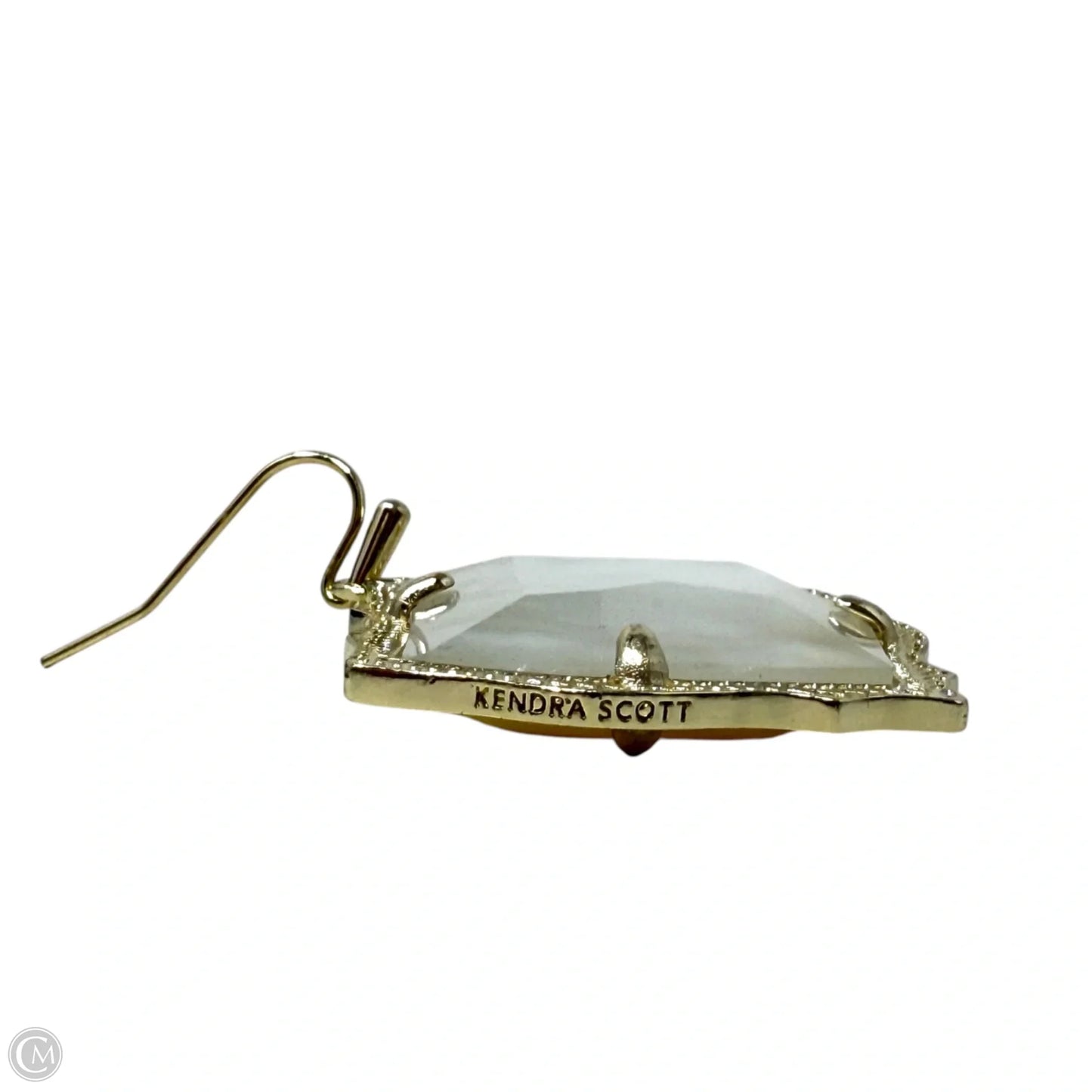 Kyrie 14K gold plated Dyed Ivory Mother-Of-Pearl Earrings Drop By Kendra Scott