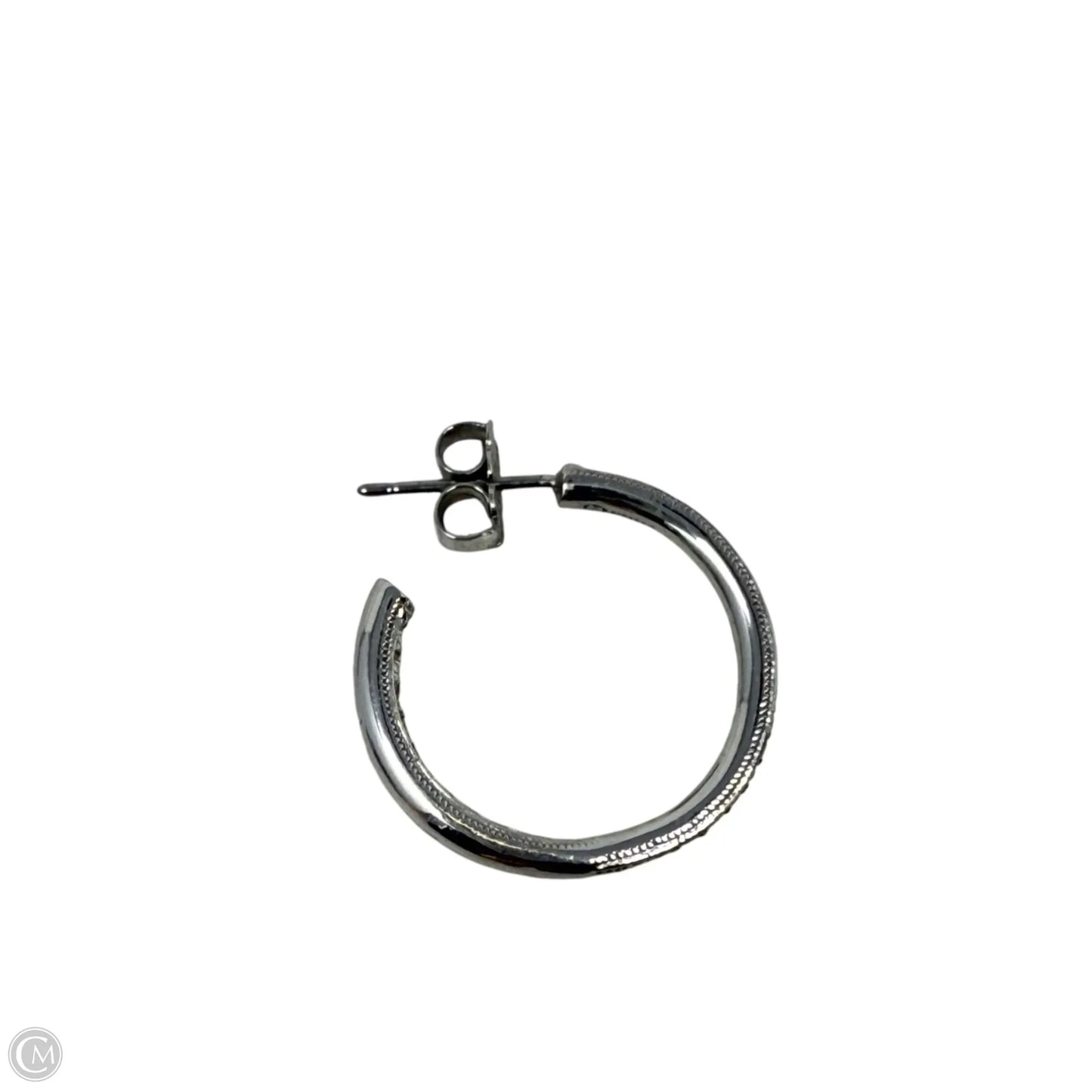 Vietnam Crystal Accent Hoop Earrings
