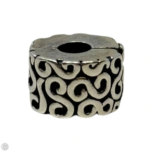 S Swirl Sterling Silver Clip Bracelet Charm By Pandora