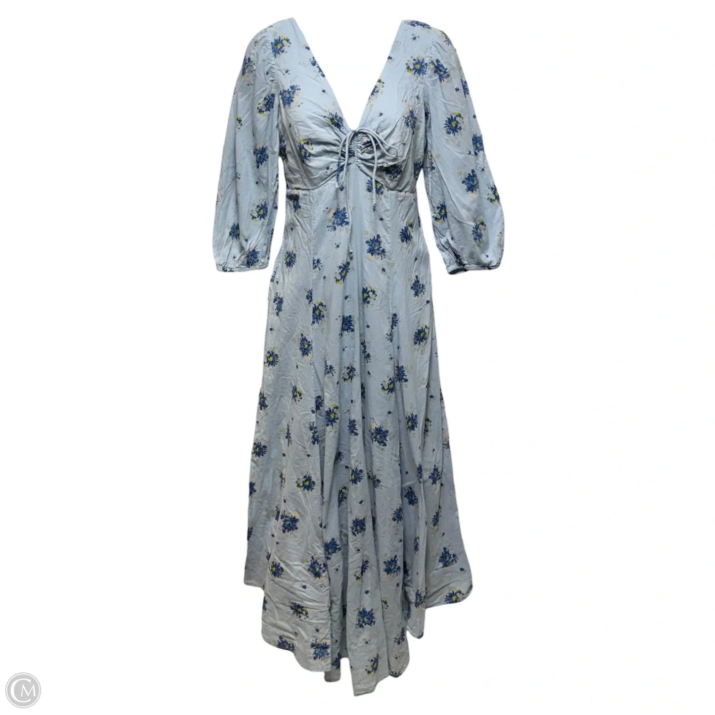 Sea Glass Midi Dress By Free People In Blue, Size: 0