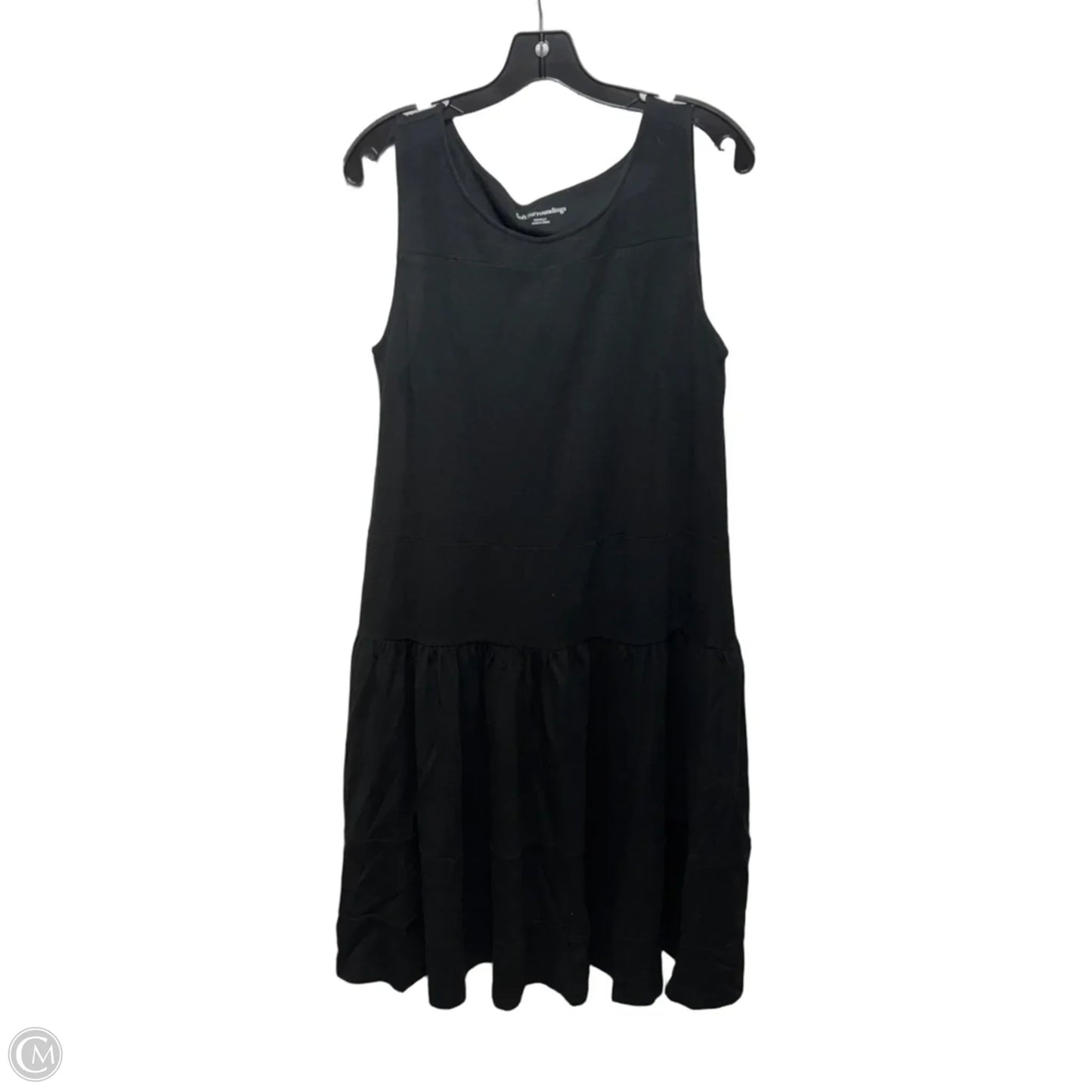 Dress Casual Midi By Soft Surroundings In Black, Size: M