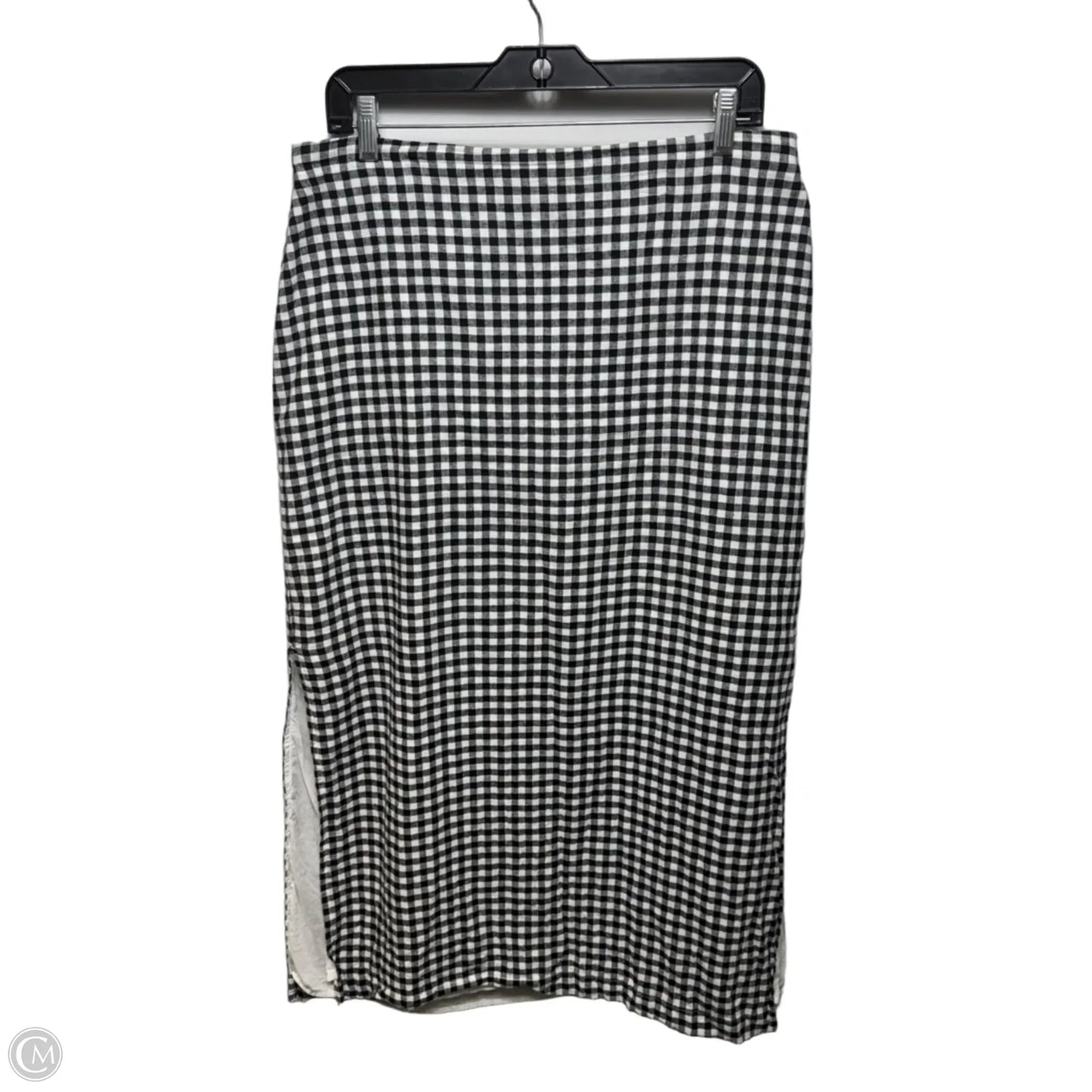 Skirt Maxi By Gap In Checkered Pattern, Size: L