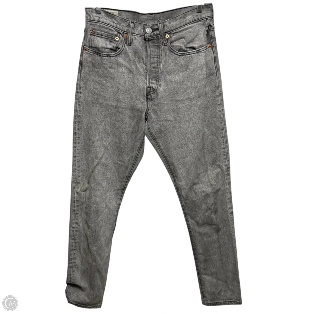 Jeans Straight By Levis In Grey, Size: 2