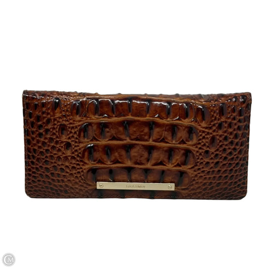 Ady Wallet In Pecan Melbourne Designer By Brahmin, Size: Medium