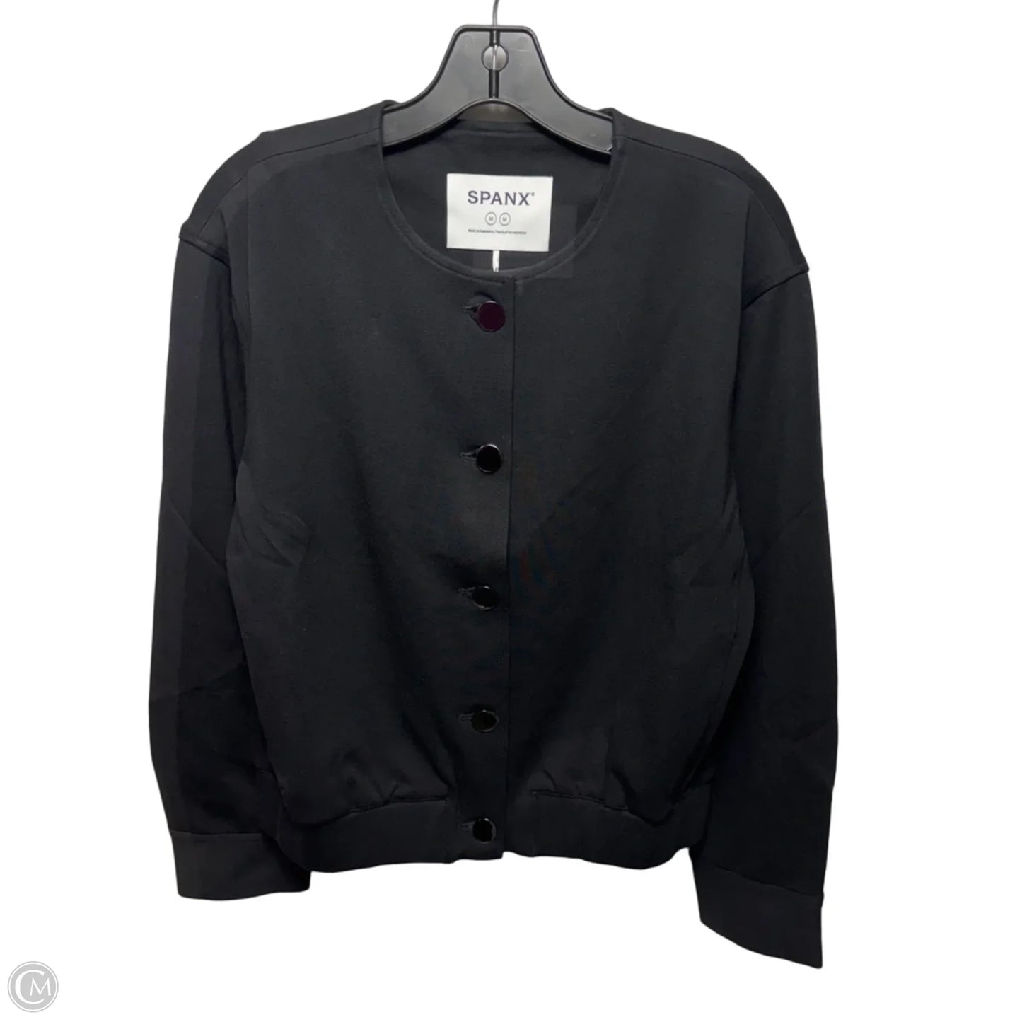 Ponte Femme Bomber Jacket By Spanx In Classic Black, Size: M