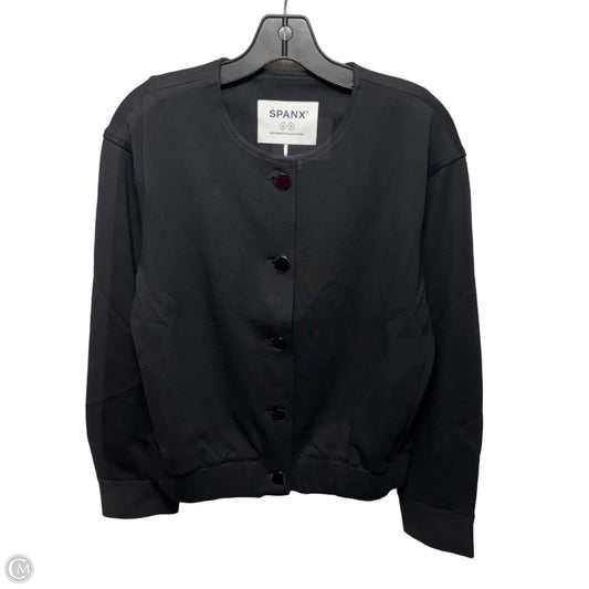 Ponte Femme Bomber Jacket By Spanx In Classic Black, Size: M