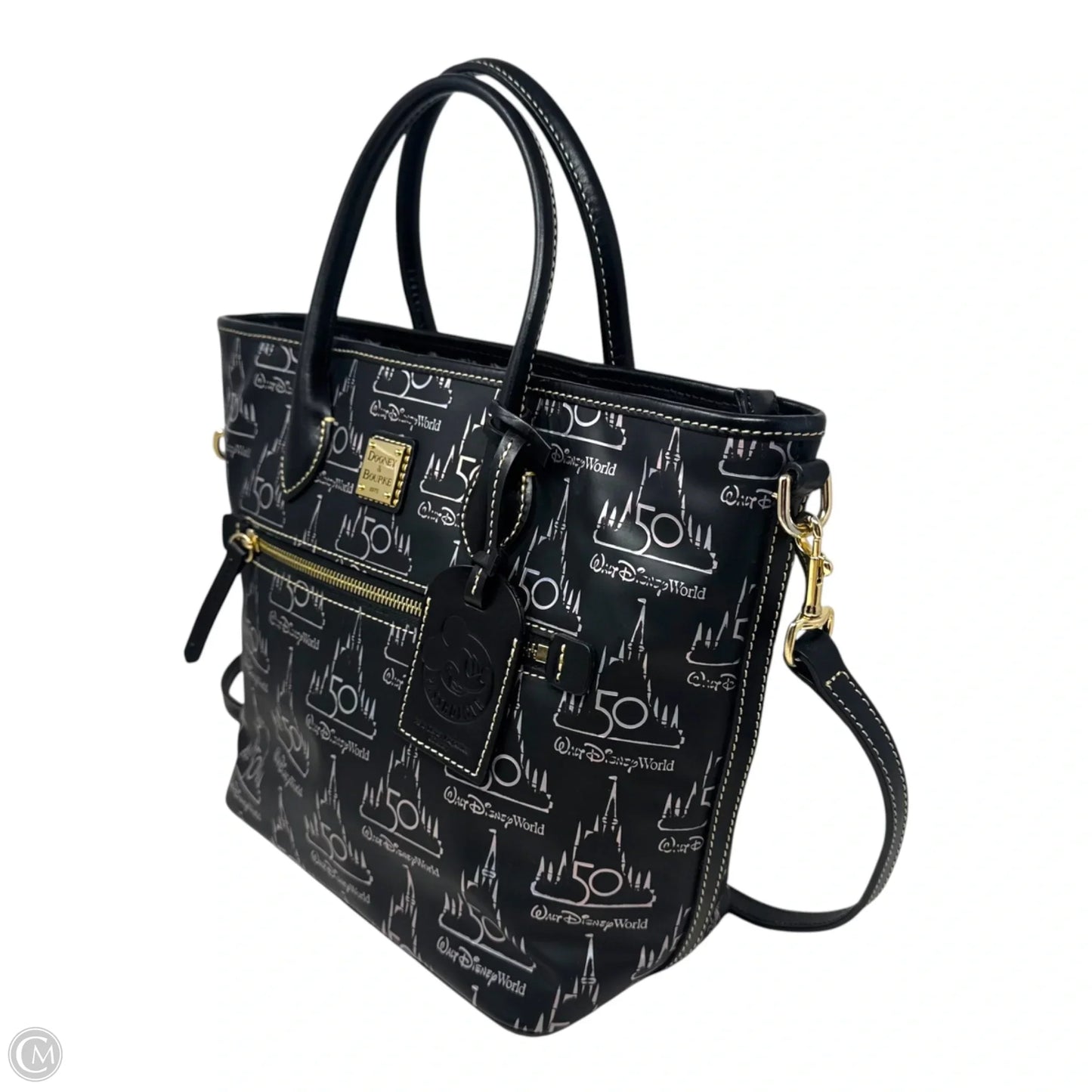 50th Anniversary Walt Disney World Handbag Designer By Dooney And Bourke, Size: Medium