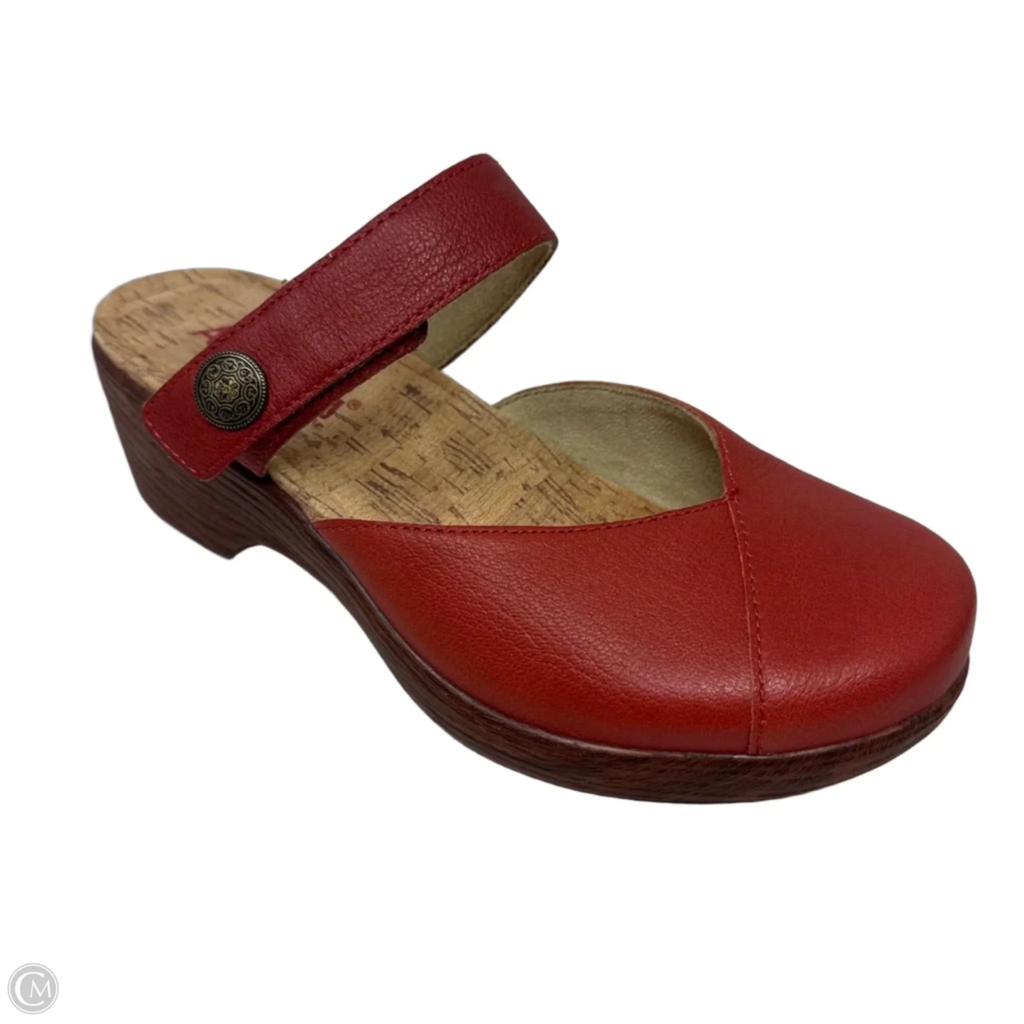Sydni Shoes Heels Block By Alegria In Red, Size: 8 (38)