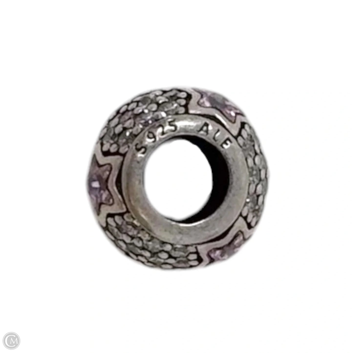 Follow The Stars CZ & Sterling Silver Bracelet Charm By Pandora