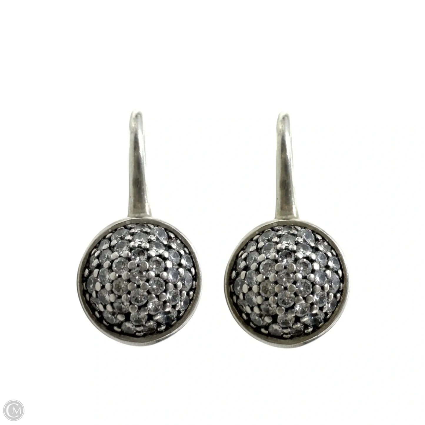 Sterling Silver & Pavé CZ Dazzling Droplets Earrings By Pandora
