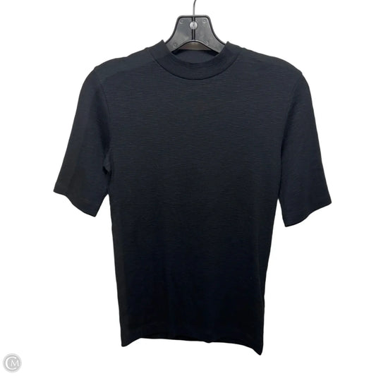 Top Short Sleeve Basic By Vince In Black, Size: M