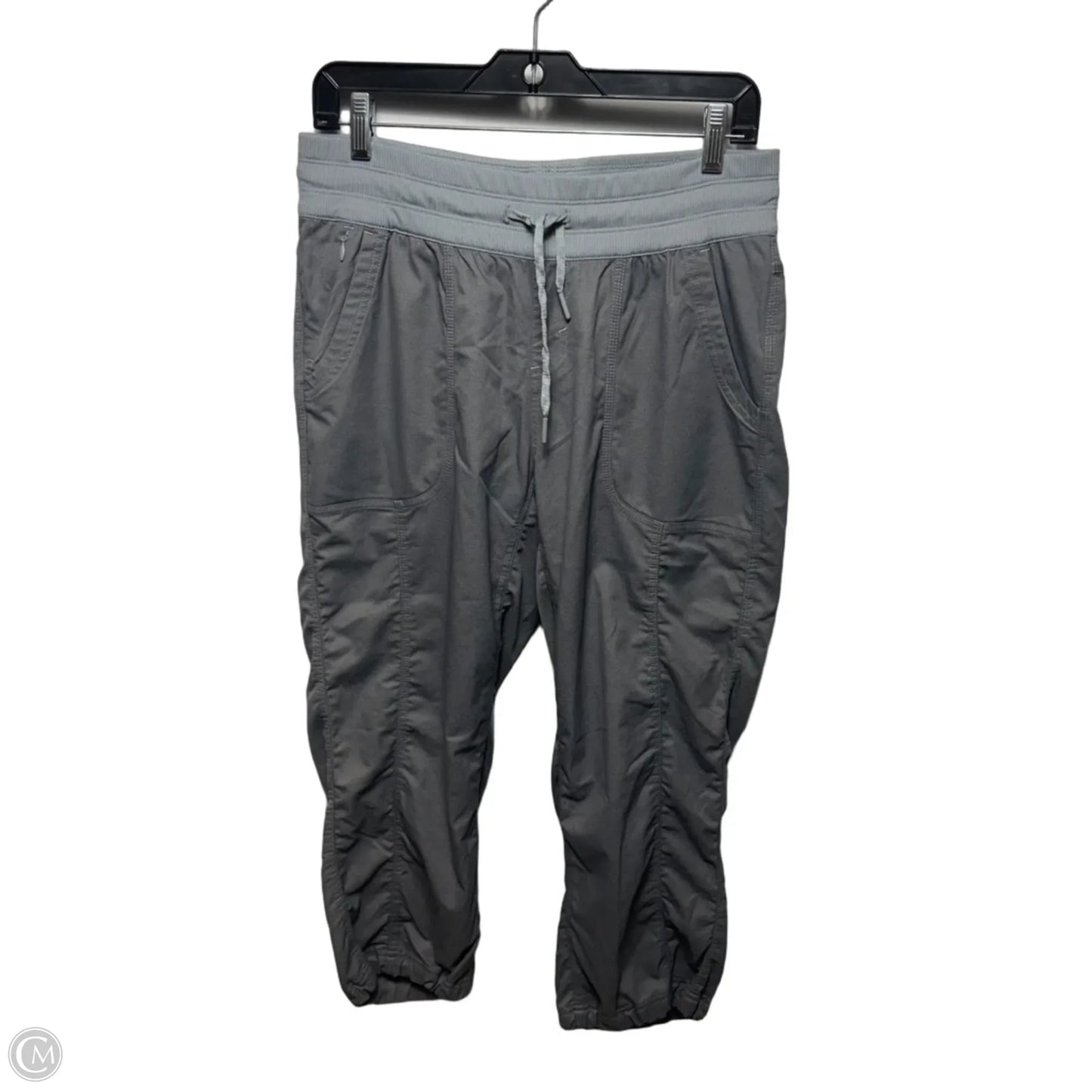 Athletic Capris By The North Face In Grey, Size: M