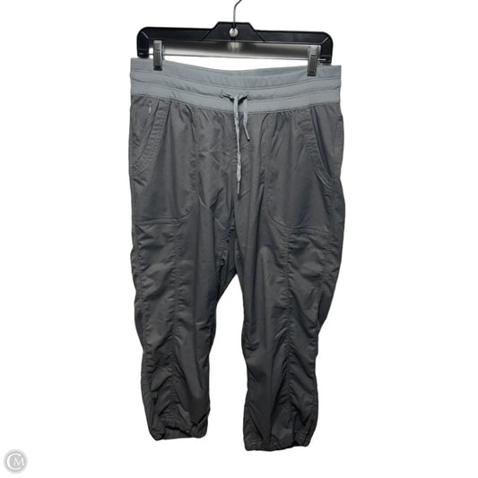 Athletic Capris By The North Face In Grey, Size: M