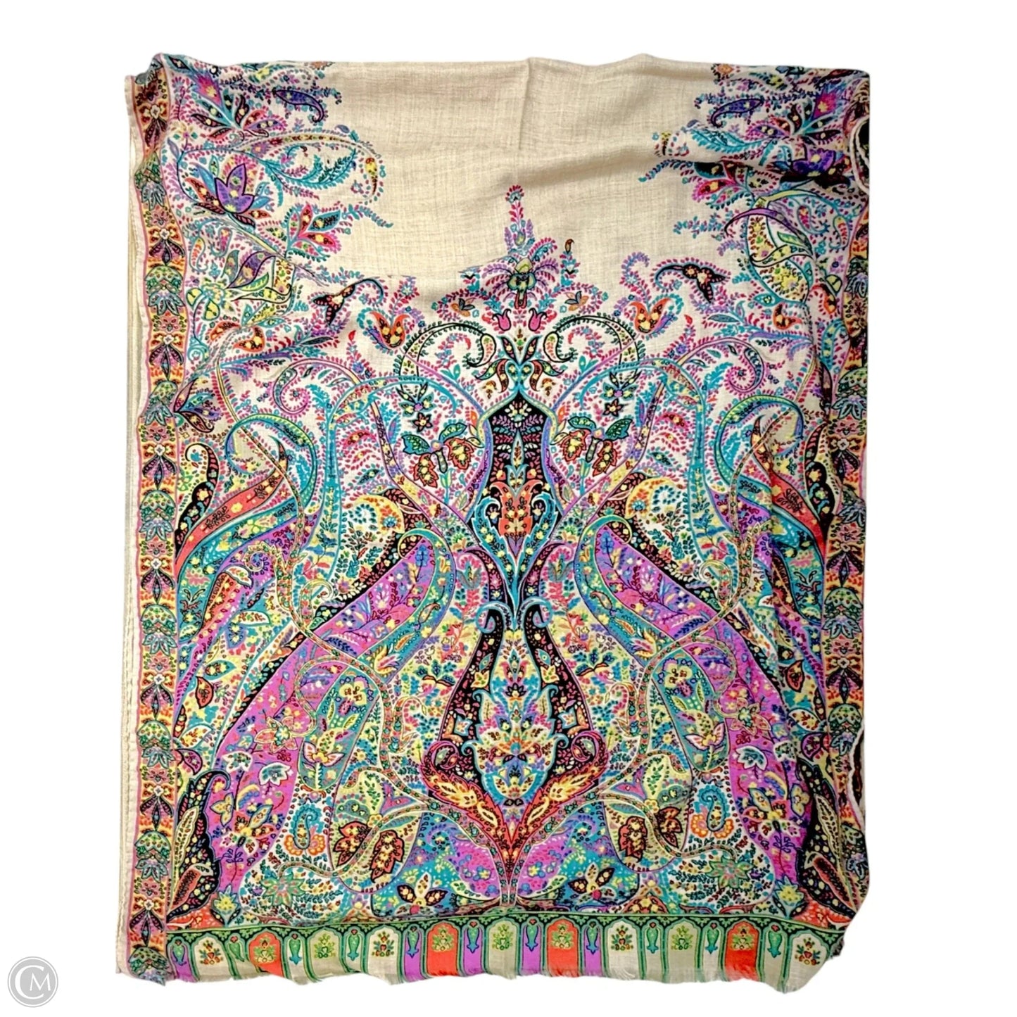 Cashmere And Silk Blend Scarf By Etro