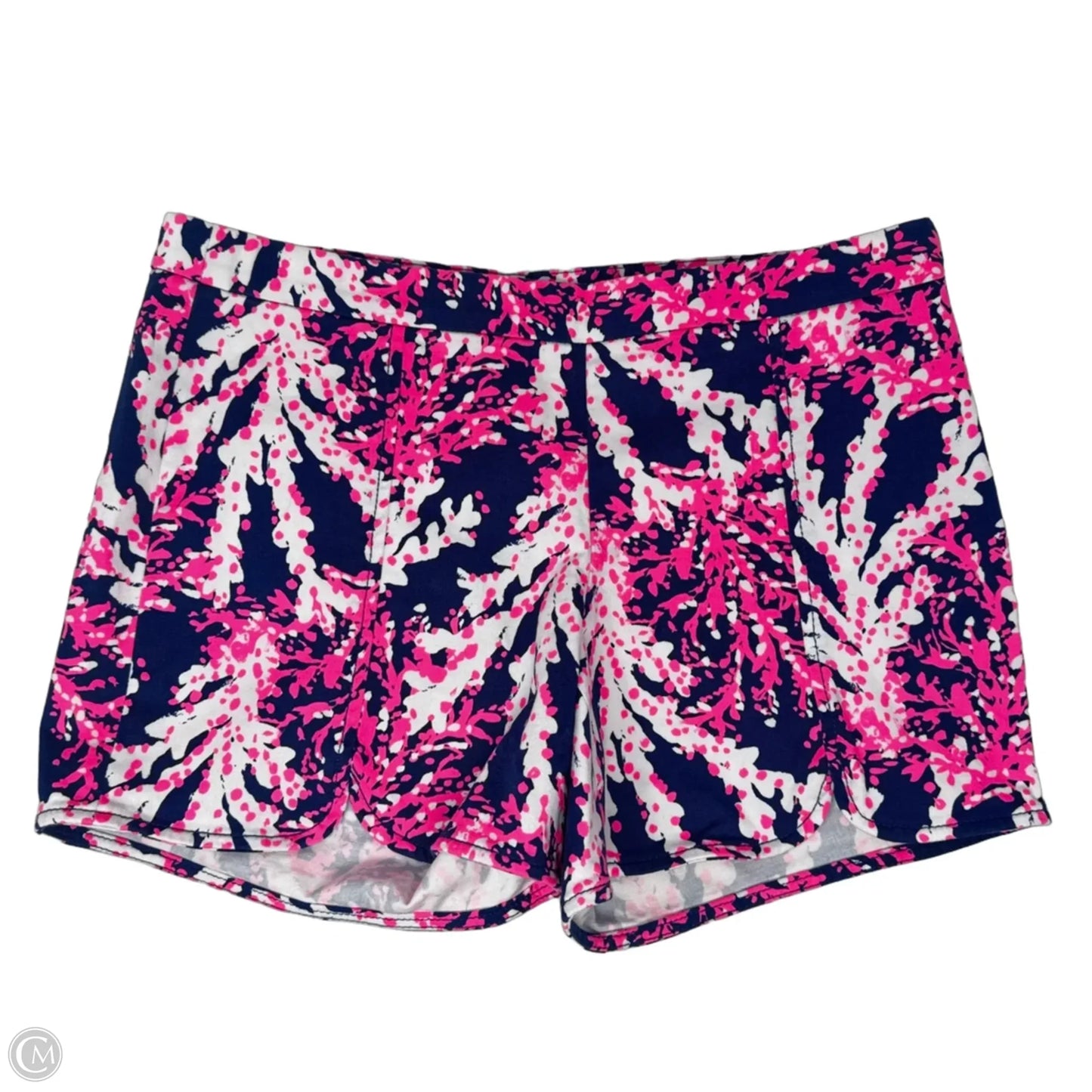 Shorts Designer By Lilly Pulitzer In Blue & Pink, Size: 4