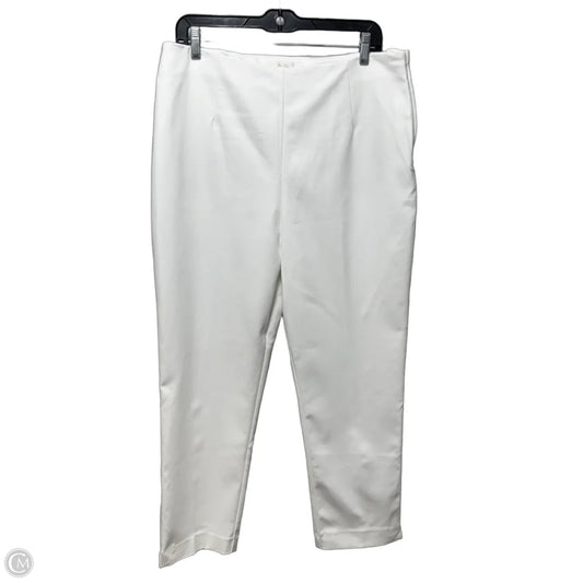 Pants Designer By Lilly Pulitzer In White, Size: 14