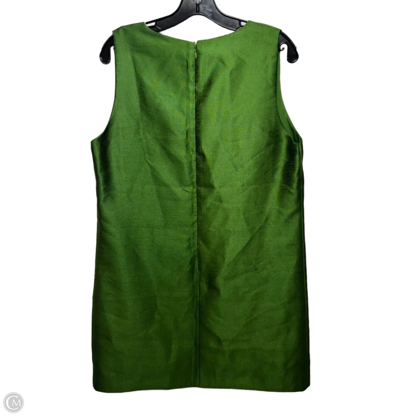 Dupioni Mollie Shift Dress By Tuckernuck In Green, Size: L