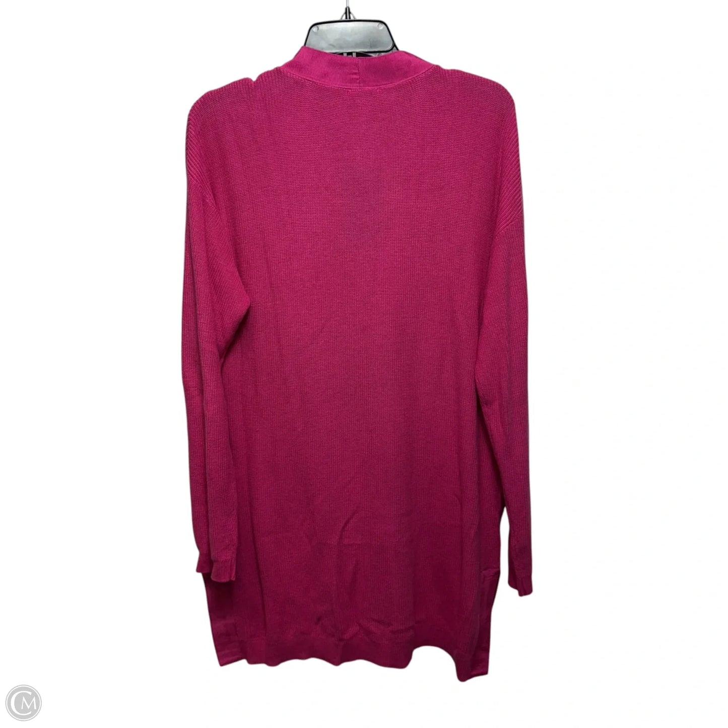 Vista Sweater Cardigan By Crown And Ivy In Pink, Size: L