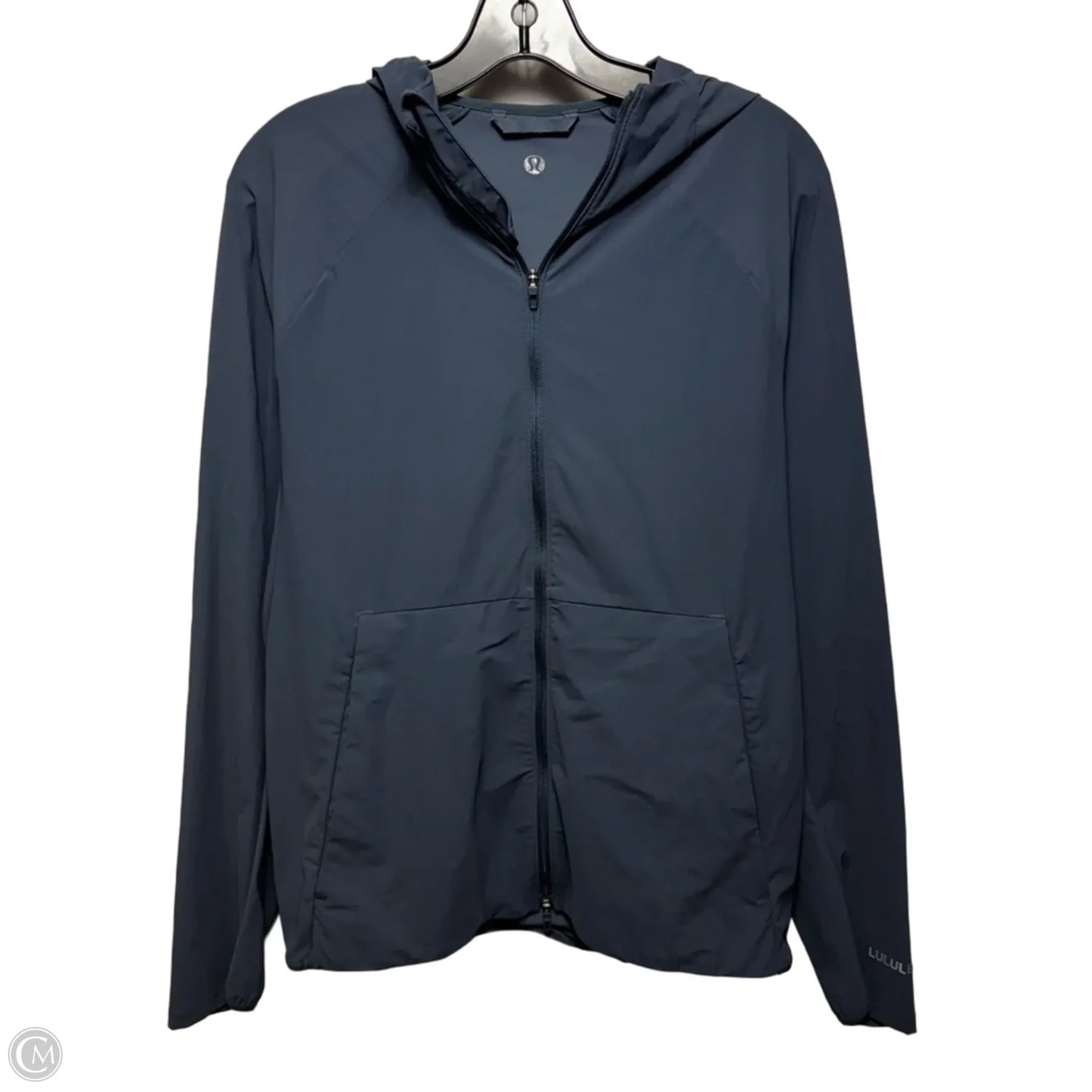 Jacket Windbreaker By Lululemon In Navy, Size: M