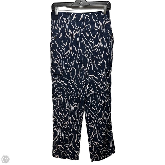 Athletic Pants By Athleta In Navy & Grey, Size: 6