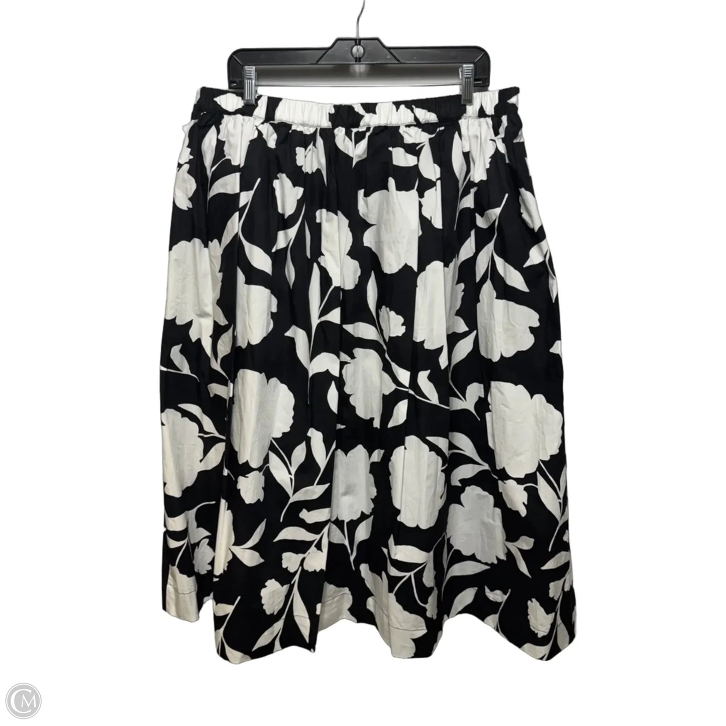 Skirt Maxi By Kate Spade For Target In Black & White, Size: Xl