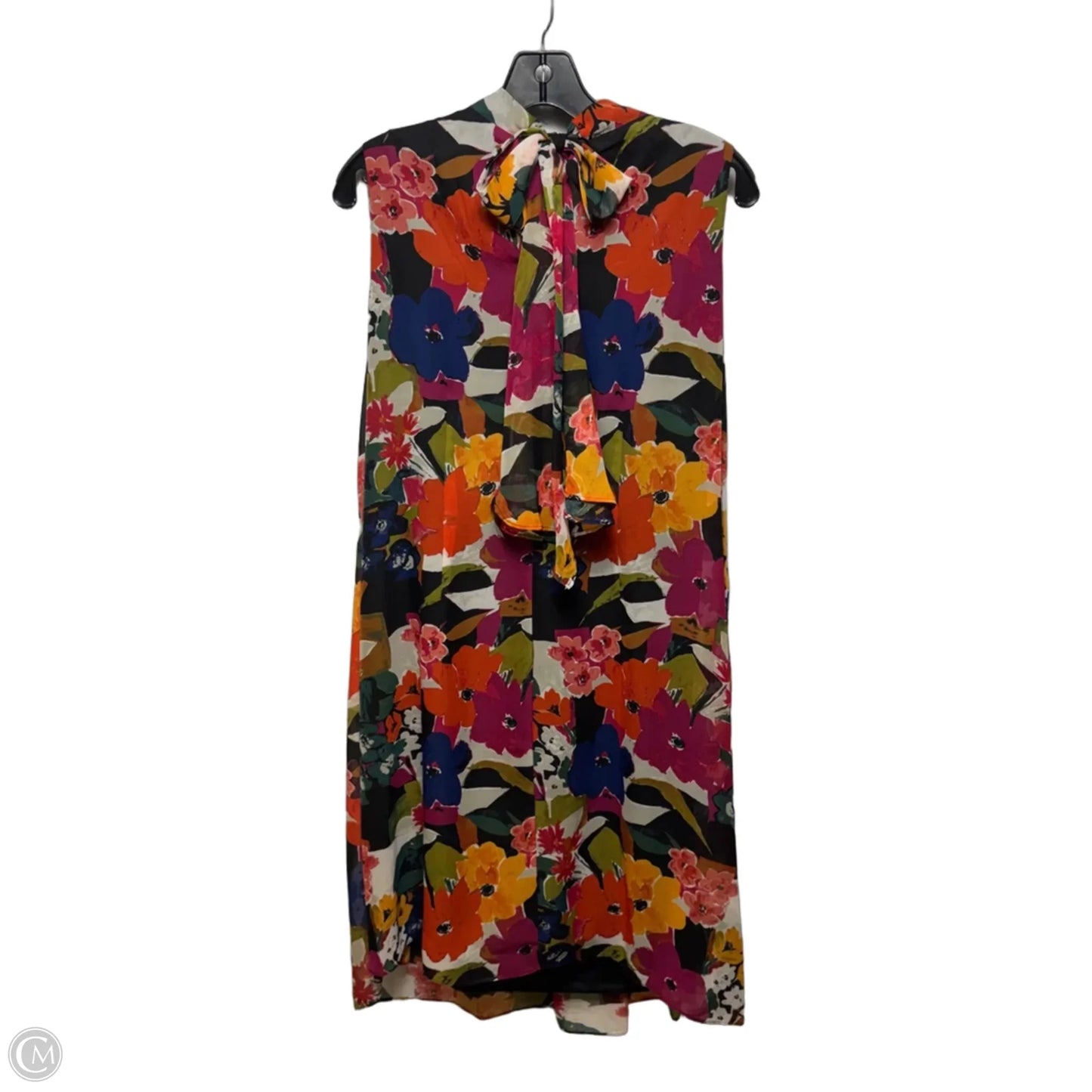 Dress Casual Midi By Signature By Robbie Bee In Floral Print, Size: 18