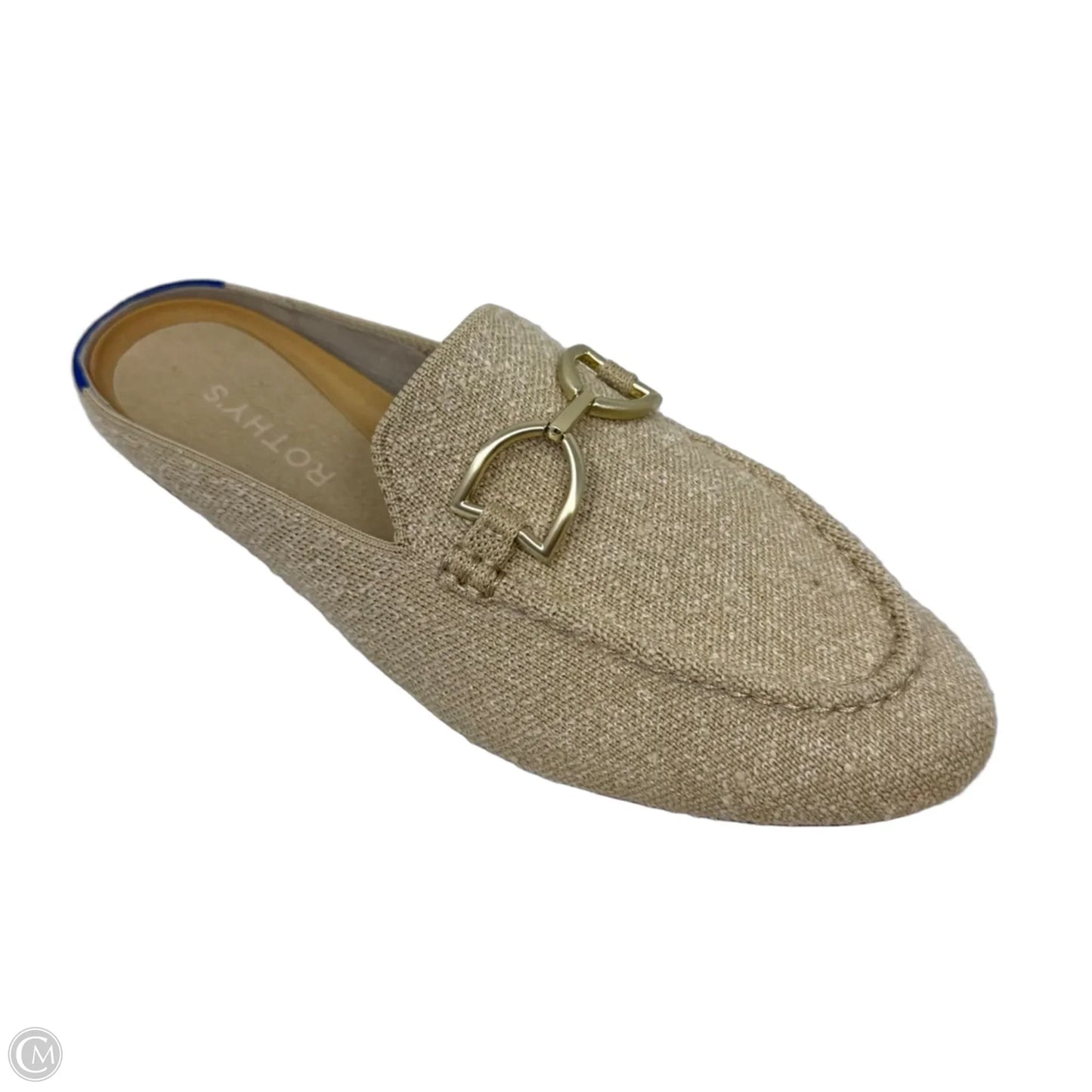Knit Mule Shoes Flats By Rothys In Tan, Size: 6.5