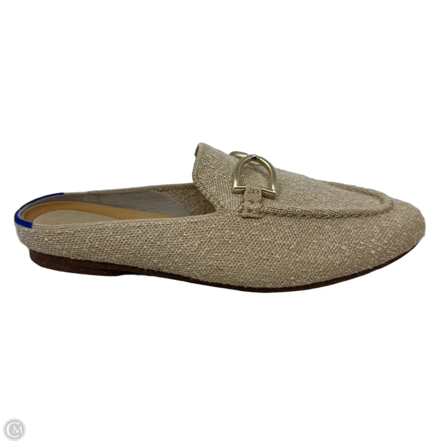 Knit Mule Shoes Flats By Rothys In Tan, Size: 6.5