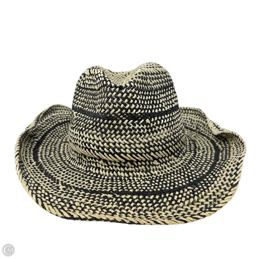 Two Tone Straw Cowgirl Hat