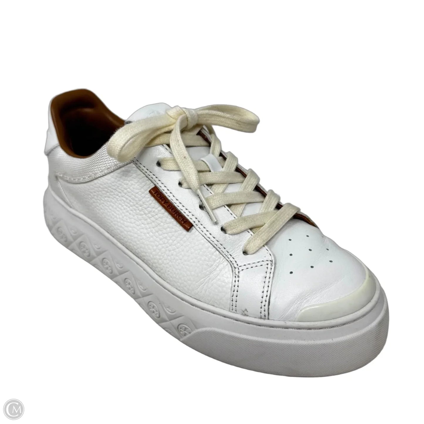 Ladybug Sneakers Shoes Designer By Tory Burch In White, Size: 7.5