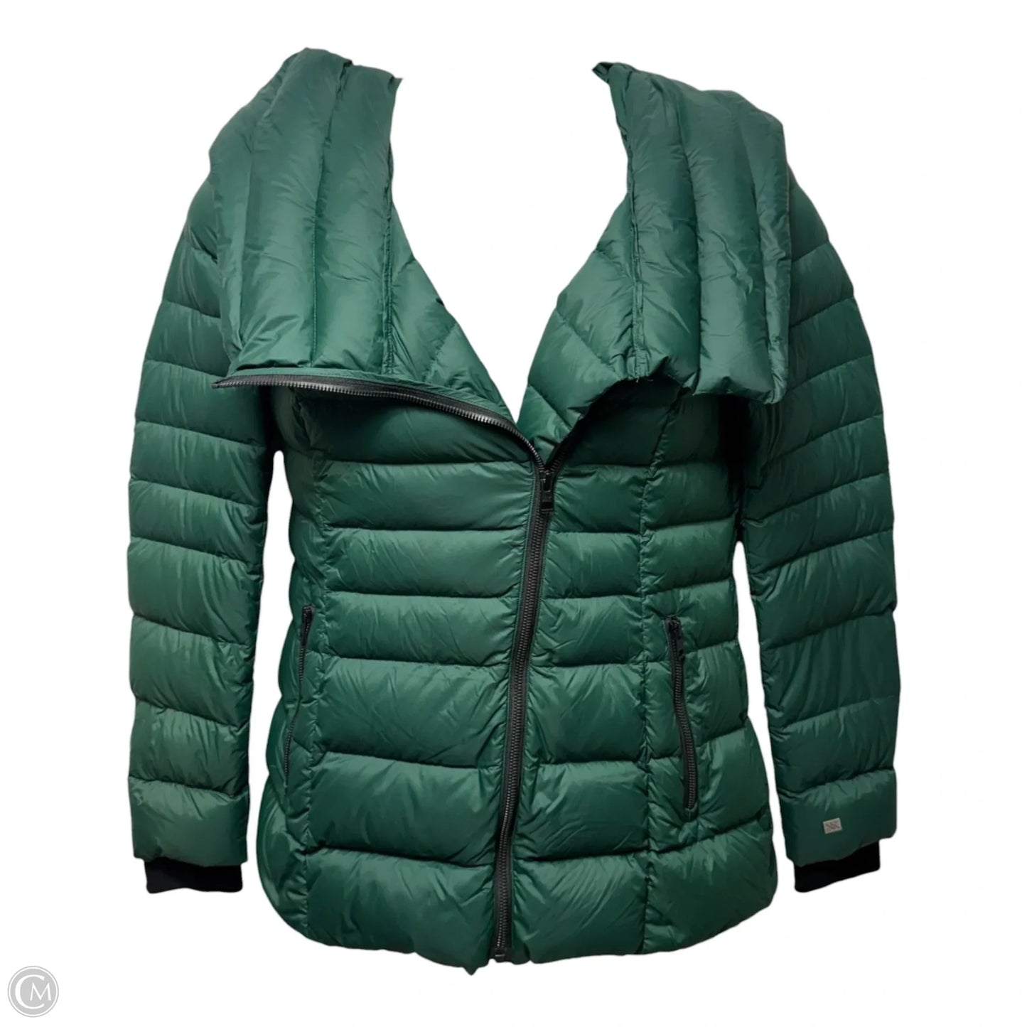 Jacinda Duck Down Jacket Puffer & Quilted By Soia & Kyo In Green, Size: M