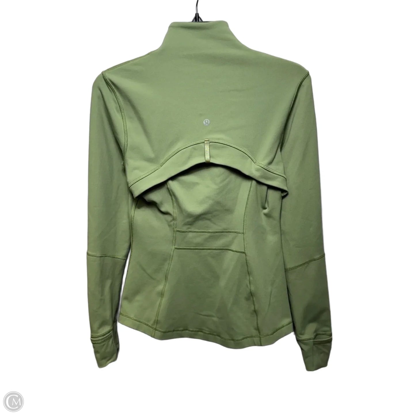 Athletic Jacket By Lululemon In Green, Size: 6